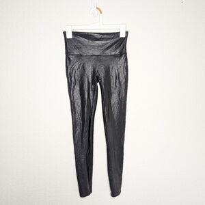 SPANX Faux‎ Leather Look Seamless Tight Legging Black M
